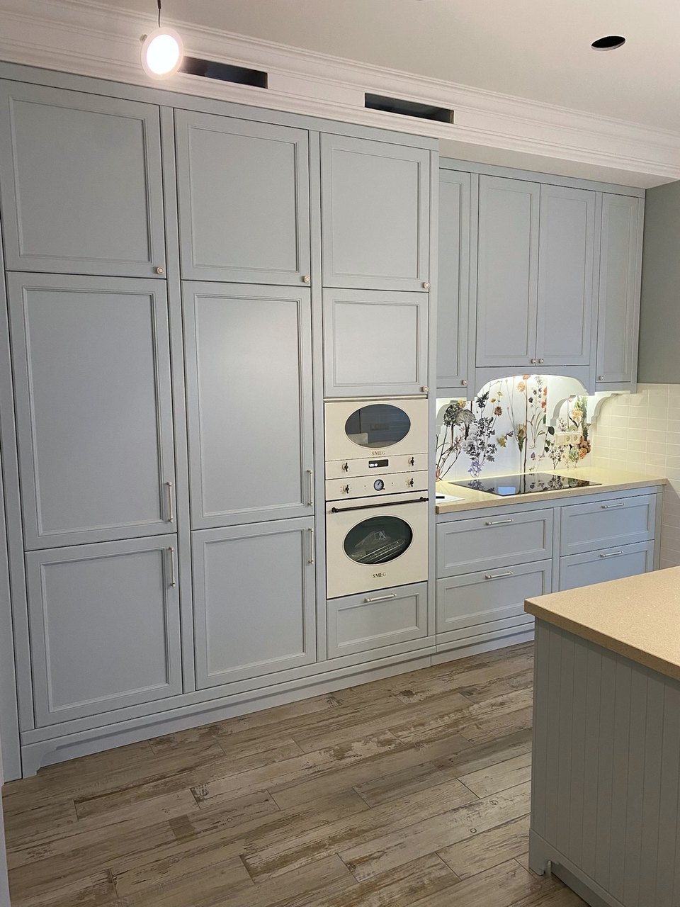 Classic kitchen with panelled fronts